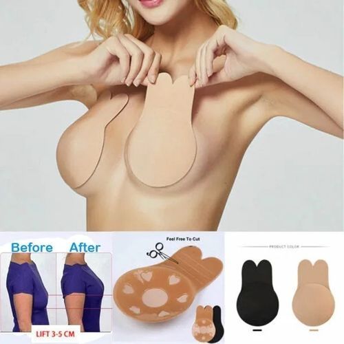 Soutien-gorge Adhésif Sans Fil Silicone 2 Paires Pour Lifting De La Poitrine